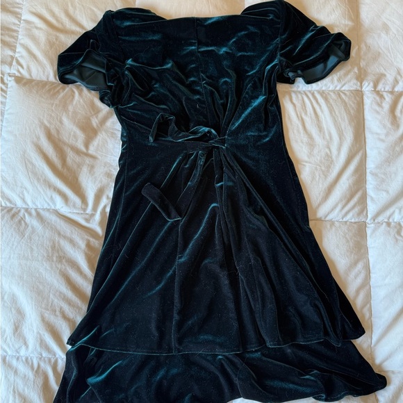 Molly Malloy evening dress velvet Flare Mini Dress - Picture 2 of 5